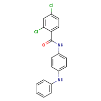 2,4-dichloro-N-[4-(phenylamino)phenyl]benzamide