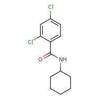2,4-dichloro-N-cyclohexylbenzamide