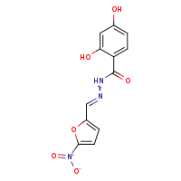 2,4-dihydroxy-N'-[(E)-(5-nitrofuran-2-yl)methylidene]benzohydrazide