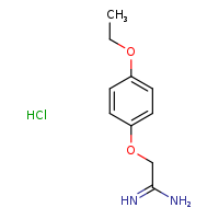 2-(4-ethoxyphenoxy)ethanimidamide hydrochloride