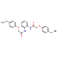 2-(4-ethylphenoxy)-N-{2-[2-(4-ethylphenoxy)acetamido]phenyl}acetamide