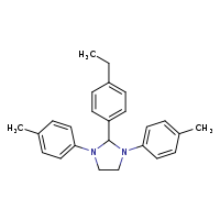 2-(4-ethylphenyl)-1,3-bis(4-methylphenyl)imidazolidine