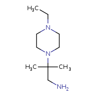 2-(4-ethylpiperazin-1-yl)-2-methylpropan-1-amine