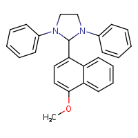 2-(4-methoxynaphthalen-1-yl)-1,3-diphenylimidazolidine