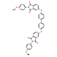 2-(4-methoxyphenyl)-5-[(4'-{[2-(4-methoxyphenyl)-1,3-dioxoisoindol-5-yl]oxy}-[1,1'-biphenyl]-4-yl)oxy]isoindole-1,3-dione
