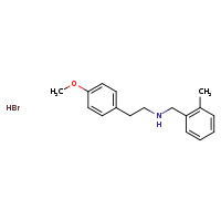 [2-(4-methoxyphenyl)ethyl][(2-methylphenyl)methyl]amine hydrobromide