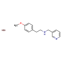 [2-(4-methoxyphenyl)ethyl](pyridin-3-ylmethyl)amine hydrobromide