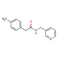 2-(4-methylphenyl)-N-(pyridin-3-ylmethyl)acetamide