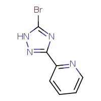 2-(5-bromo-1H-1,2,4-triazol-3-yl)pyridine