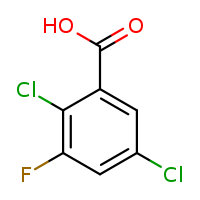 2,5-dichloro-3-fluorobenzoic acid