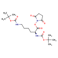 2,5-dioxopyrrolidin-1-yl (2S)-2,6-bis[(tert-butoxycarbonyl)amino]hexanoate
