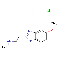 [2-(5-methoxy-1H-1,3-benzodiazol-2-yl)ethyl](methyl)amine dihydrochloride