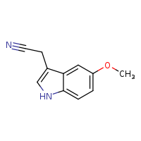 2-(5-methoxy-1H-indol-3-yl)acetonitrile