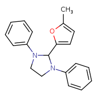 2-(5-methylfuran-2-yl)-1,3-diphenylimidazolidine