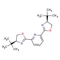 2,6-bis[(4S)-4-tert-butyl-4,5-dihydro-1,3-oxazol-2-yl]pyridine