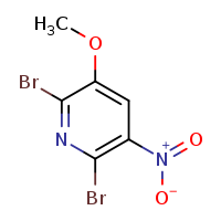 2,6-dibromo-3-methoxy-5-nitropyridine