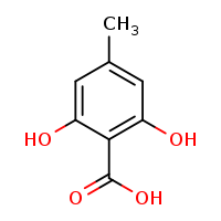 2,6-dihydroxy-4-methylbenzoic acid