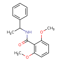 2,6-dimethoxy-N-(1-phenylethyl)benzamide