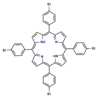2,7,12,17-tetrakis(4-bromophenyl)-21,22,23,24-tetraazapentacyclo[16.2.1.1³,?.1?,¹¹.1¹³,¹?]tetracosa-1,3,5,7,9,11(23),12,14,16,18(21),19-undecaene