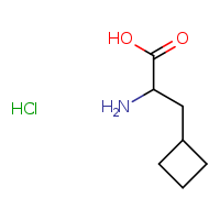2-amino-3-cyclobutylpropanoic acid hydrochloride