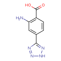 2-amino-4-(2H-1,2,3,4-tetrazol-5-yl)benzoic acid