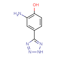 2-amino-4-(2H-1,2,3,4-tetrazol-5-yl)phenol
