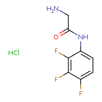 2-amino-N-(2,3,4-trifluorophenyl)acetamide hydrochloride