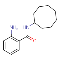 2-amino-N-cyclooctylbenzamide