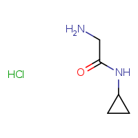 2-amino-N-cyclopropylacetamide hydrochloride