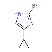 2-bromo-4-cyclopropyl-1H-imidazole