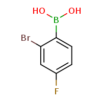 2-bromo-4-fluorophenylboronic acid