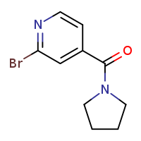 2-bromo-4-(pyrrolidine-1-carbonyl)pyridine