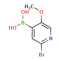 2-bromo-5-methoxypyridin-4-ylboronic acid