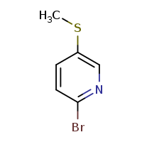 2-bromo-5-(methylsulfanyl)pyridine