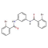2-bromo-N-[3-(2-bromobenzamido)phenyl]benzamide