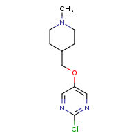 2-chloro-5-[(1-methylpiperidin-4-yl)methoxy]pyrimidine