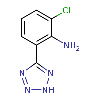 2-chloro-6-(2H-1,2,3,4-tetrazol-5-yl)aniline