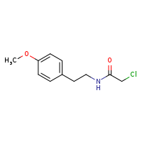 2-chloro-N-[2-(4-methoxyphenyl)ethyl]acetamide