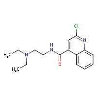 2-chloro-N-[2-(diethylamino)ethyl]quinoline-4-carboxamide