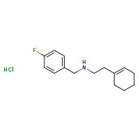 [2-(cyclohex-1-en-1-yl)ethyl][(4-fluorophenyl)methyl]amine hydrochloride