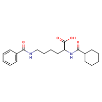 2-(cyclohexylformamido)-6-(phenylformamido)hexanoic acid
