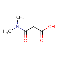 2-(dimethylcarbamoyl)acetic acid