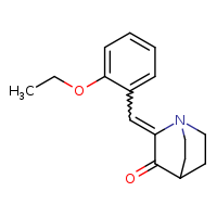 (2E)-2-[(2-ethoxyphenyl)methylidene]-1-azabicyclo[2.2.2]octan-3-one
