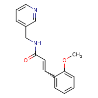 (2E)-3-(2-methoxyphenyl)-N-(pyridin-3-ylmethyl)prop-2-enamide