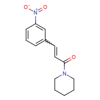 (2E)-3-(3-nitrophenyl)-1-(piperidin-1-yl)prop-2-en-1-one