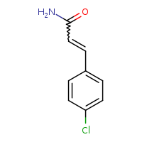 (2E)-3-(4-chlorophenyl)prop-2-enamide