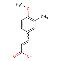 (2E)-3-(4-methoxy-3-methylphenyl)prop-2-enoic acid