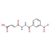 (2E)-4-[(3-nitrophenyl)formohydrazido]-4-oxobut-2-enoic acid