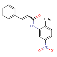 (2E)-N-(2-methyl-5-nitrophenyl)-3-phenylprop-2-enamide