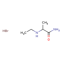 2-(ethylamino)propanamide hydrobromide